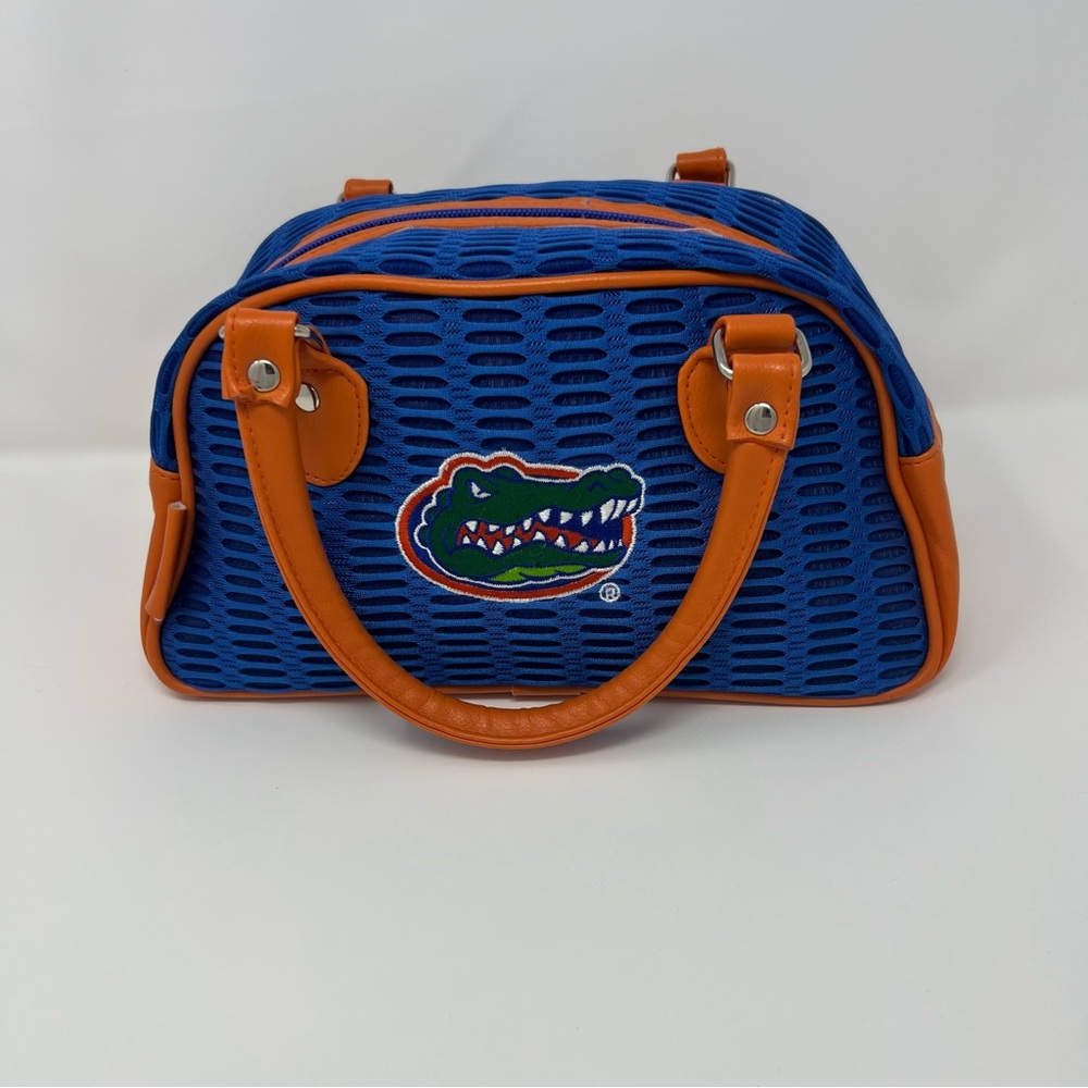 Alan Stuart Florida Gators Blue and Orange Satchel Bag Purse